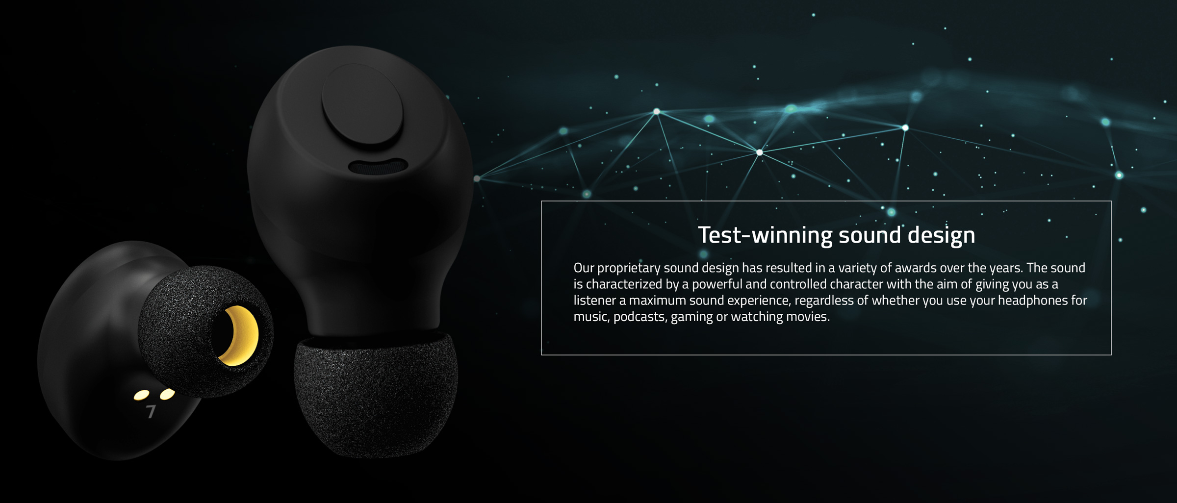 Testw-winning sound desing